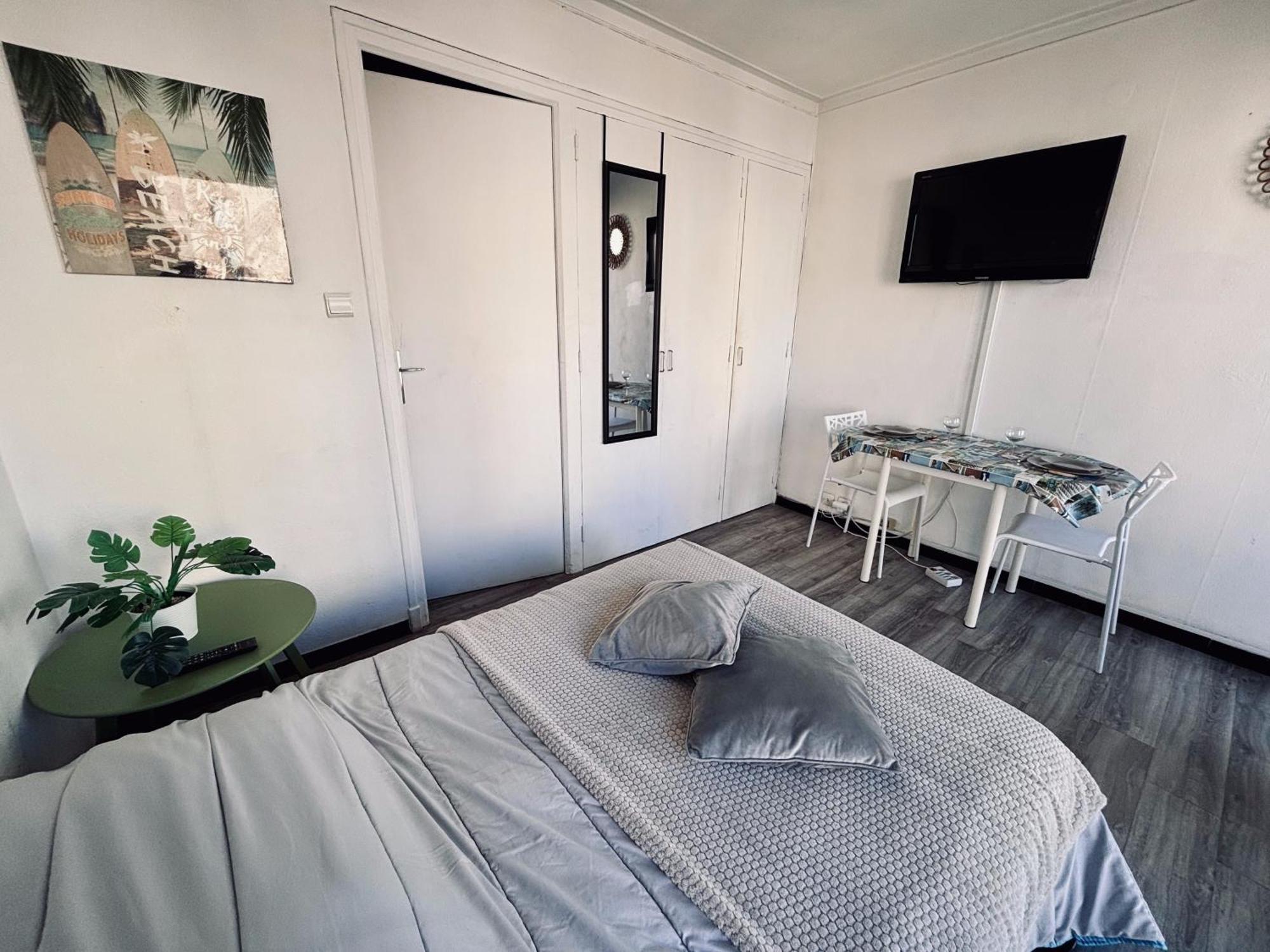 Superbe Studio Pour 2 A 20M De La Plage - 27 卡内 外观 照片