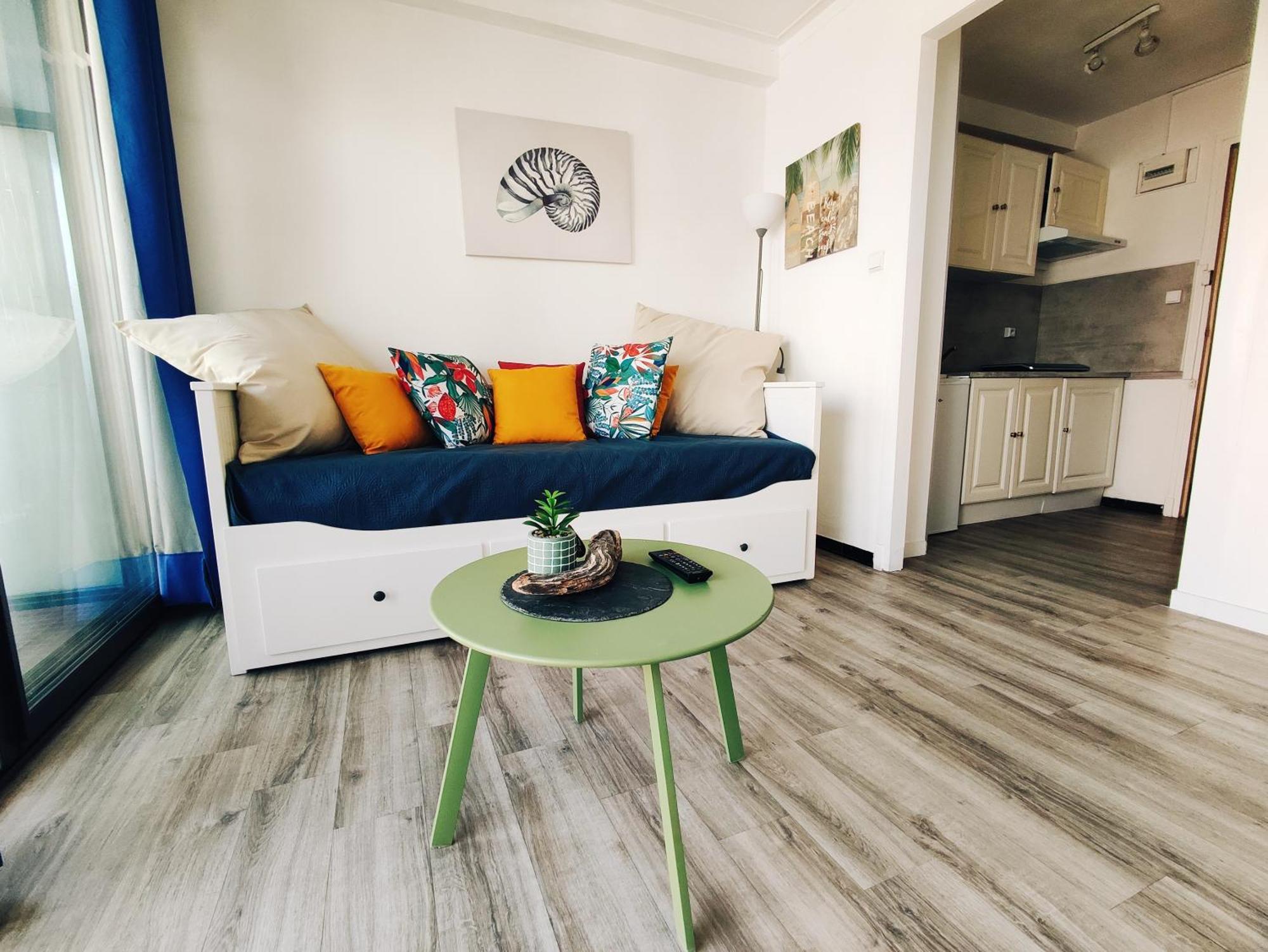 Superbe Studio Pour 2 A 20M De La Plage - 27 卡内 外观 照片